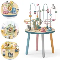 Viga Polarb Holz-Lerntisch Manipulative Montessori-Verflechtung