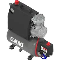 Elmag Spezialkompressor ÖLFREI SILVERSTONE 2, 12/24 V., 5 lt. Kessel