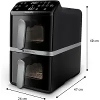 Philips – Airfryer 4000 Serie Gestapelter Doppelkorb – NA461/00