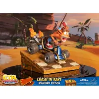 First 4 figures Crash Team Racing Nitro-Fueled Statue Crash in Kart 31 cm