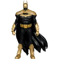 Mcfarlane Batman Gold Dc Multiverse Arkham City Knightmare Edition Figur-etikett 19 Cm