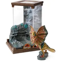 Noble Collection Jurassic Park Creature PVC Diorama Dilophosaurus 18 cm