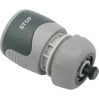 Rehau Comfort Schlauchanschluss mit Wasserstop 1/2"