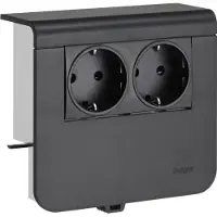 Hager SL200559009011, Graphit, Kunststoff, CE, 130 mm, 115 mm