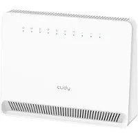 Cudy LT500E, Wi-Fi 5 (802.11ac), Dual-Band (2,4 GHz/5 GHz), Ethernet/LAN, 4G, Weiß, Desktop-/Pol-Router