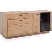 Harper Sideboard IZEDA BHT 178x82x44 cm braun Kommode Bürokommode