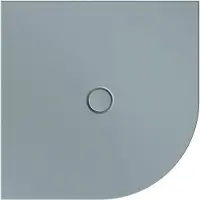 Bette BetteFloor Corner Viertelkreis-Duschwanne mit BetteGlasur Plus, 1000x1000mm, 5451-412PLUS