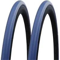 Schwalbe 2x Insider Hometrainer 23-622 Blau Faltreifen 700x23C Fahrradreifen