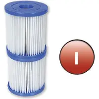 Bestway 6 x Filterkartusche Gr.1 Filterpumpe Ersatzfilter 58093 Doppelpack