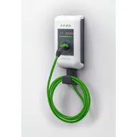 KEBA Wallbox KeContact P30 c-series EN Type2 6m Cable 22kW-RFID-MID - Green Edit