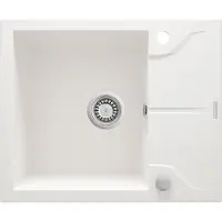 Deante 1-bowl granite sink with drainer