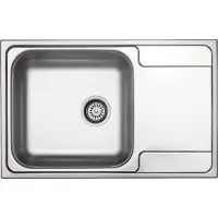 Deante | Spülbecken 1-komorig - Edelstahl - Hygienisch und platzsparend - Ideal für kleine Küchen