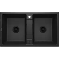 Deante 2-bowl granite sink