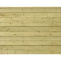 Plus Zaun Hauptelement Klink 174 x 129 cm kesseldruckimprägniert