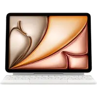 Apple Magic Keyboard - Tastatur und Foliohülle - mit Trackpad - Smart connector - QWERTY - Dänisch - weiß - für 10.9-inch iPad Air (4. Generation, 5. Generation)