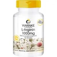 Warnke Vitalstoffe GmbH L-Arginin 1000mg, 90 St TAB