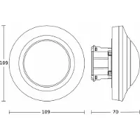 Steinel Praesenzmelder Pd Ir 4360-8 Com1 Up Ws 085124