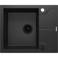 Deante 1-bowl granite sink with drainer