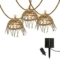 Lumisky Hybrid Solar Lichterkette HAWAII 8m