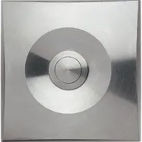 Grothe Etagenplatte 82x82mm, Edelstahl 1 Stück