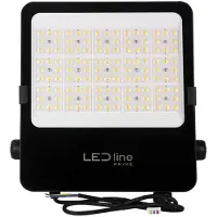 LED line 1St. Prime 202801-II Flutlicht Floodlight 3CCT (3K/4K/6K) 200W 28000lm ...