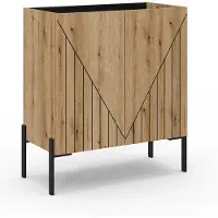 Ebuy24 Neo Sideboard 2 Türen, Eiche Nachbildung.