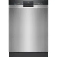 Siemens SN43HS03BD, Unterbau, Standardgröße (60 cm), Gebürsteter Stahl, Schwarz, Tasten, 1,75 m
