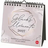 Sonstige Verlage Kreativkalender zum Aufstellen Glücksmomente 2027