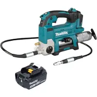 Makita DGP 180 F1 Akku Fettpresse 18 V 690 bar + 1x Akku 3,0 Ah - ohne Ladegerät