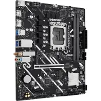 Asus PRIME B760M-F WIFI, Intel, LGA 1700, Intel Celeron, Intel Pentium Gold, Intel Core i3, Intel Core i5, Intel Core..., LGA 1700, DDR5-SDRAM, 96 GB