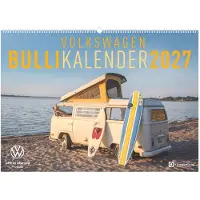 Neumann Volkswagen Bulli Kalender 2027, ikonische Modelle aus verschiedenen Jahrzehnten, 70 x 50 cm