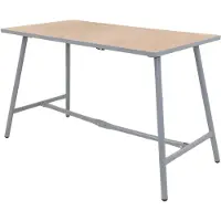 TRUTZHOLM Werkbank klappbar 114x60x84 cm 150 kg Tragkraft robustes Stahlgestell Holzarbeitsplatte Werktisch