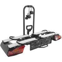 Menabo Antares | Fahrrad-Heckträger für 2 Fahrräder für die Anhängerkupplung - Aluminium