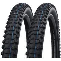 Schwalbe 2x Hans Dampf 70-584 SuperTrail Faltreifen 27.5x2.80 Fahrradreifen