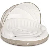 Intex Schwimmliege Ø 199 cm Wasserliege Pool Lounge Luftmatratze Badeinsel 58292