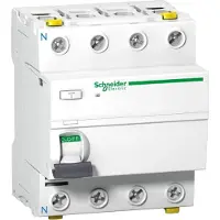 Schneider Electric Electric A9Z31440 Fehlerstrom-Schutzschalter iID, 4P, 40A, 30mA, Typ A, SI