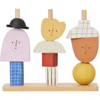 Ferm Living Character Stacking Blocks - Multi 1104266391