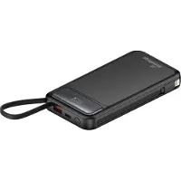 MediaRange MRMA753, 10000 mAh, Lithium Polymer (LiPo), Quick Charge, 3,7 V, Schwarz