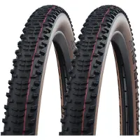 Schwalbe 2x Racing Ralph 57-622 SuperRace transparent Faltreifen 29x2.25 Mantel