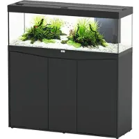 Aquatlantis Aquariumkombination Prestige 120 Schrank geschlossen schwarz