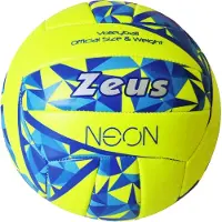 Zeus Einheitsgröße BLU ROSSO|Beach Volleyball Neon Gelb
