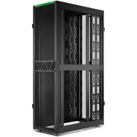 Schneider Electric NetShelter SX Server Rack Gen 2 45U 2124H x 600W x 1200D mm w/ Sides Black