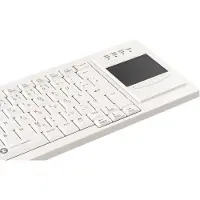 GETT CleanType Xtra Touch - Tastatur - mit Touchpad - USB - QWERTZ - Deutsch