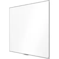 Nobo Basic magnetische Weißwandtafel aus Stahl 2400 x 1200 mit einfachem Rahmen, 2400 x 1200 mm, Stahl, Horizontal, Fixed, Magnetisch