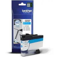 Brother Original Tintenpatrone LC-3237C, Einzelpack, cyan