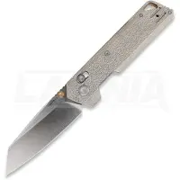 Vosteed Parallel - Satin & Brushed - Titanium Taschenmesser, Arctic Crackle