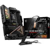 MSI MEG X870E ACE MAX, AMD, Sockel AM5, AMD Ryzen 7000 Series, AMD Ryzen 8000 Series, AMD Ryzen 9000 Series, Sockel AM5, DDR5-SDRAM, 256 GB