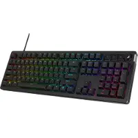 HP Alloy Rise – Gaming-Tastaturen, Volle Größe (100%), Kabelgebunden, USB, Mechanischer Switch, RGB-LED, Schwarz