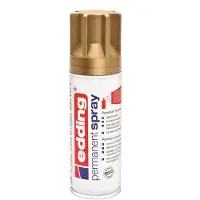 Edding Permanent spray , mat, guld