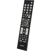 Hama 00221065, TV, IR Wireless, Drucktasten, Schwarz